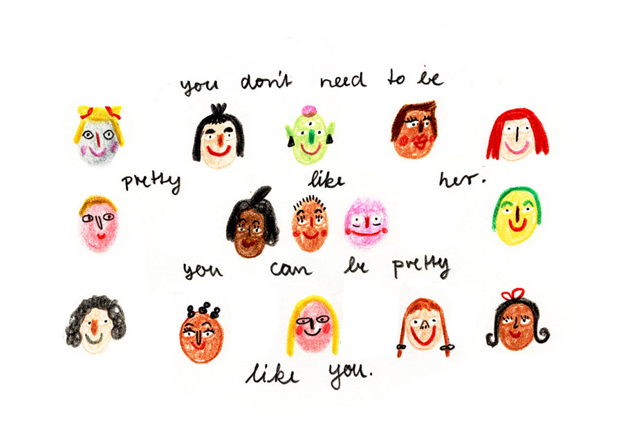 Postkarte 018 Pretty like You