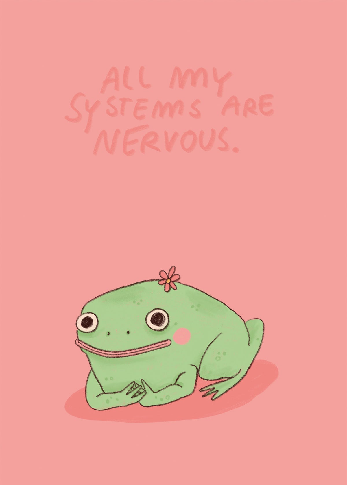Postkarte 222 Nervous
