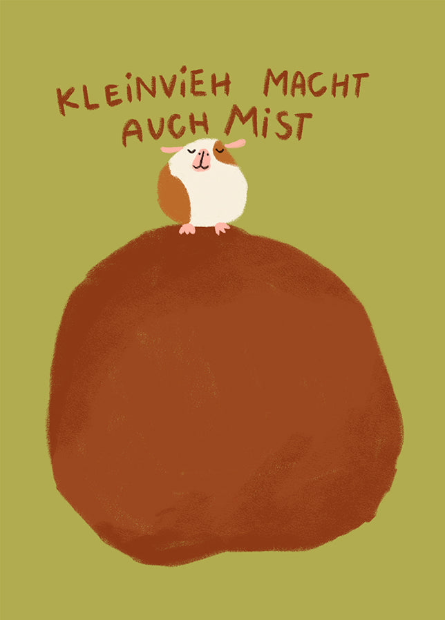 Postkarte 046 Kleinvieh