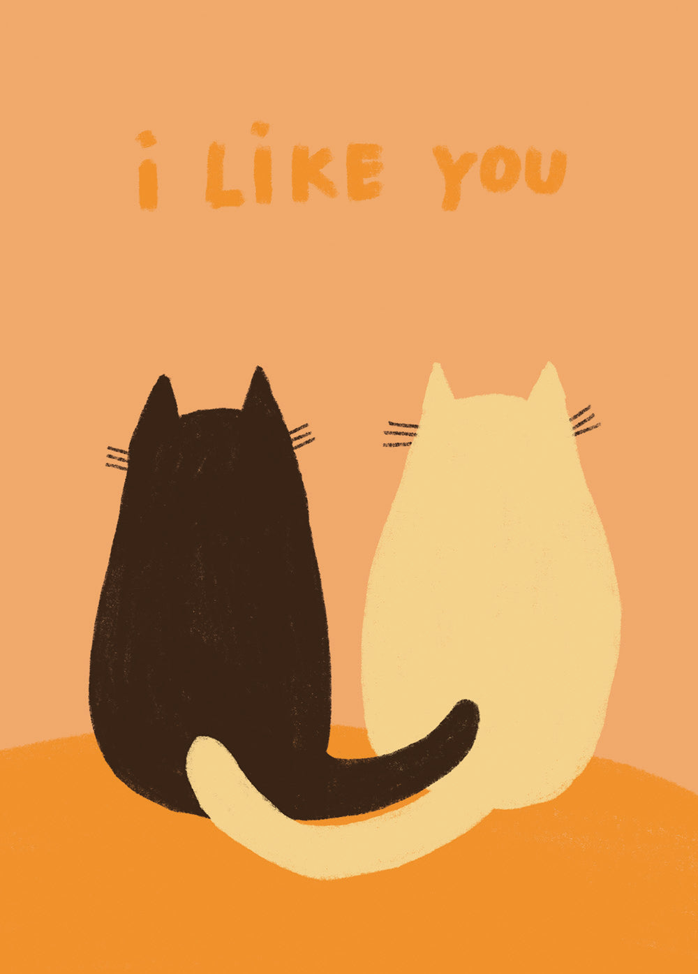 Postkarte 092 I Like You