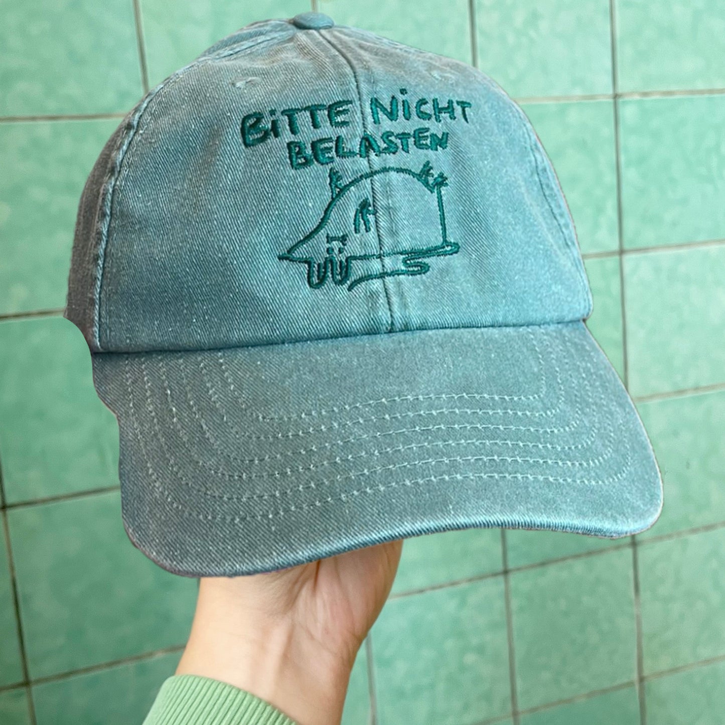 VORBESTELLUNG Cap Bitte Nicht Belasten Salbei