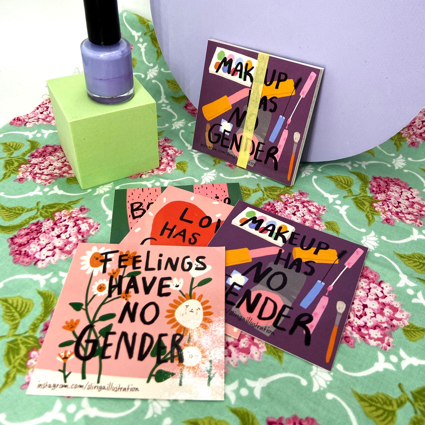 Genderroles Stickerset