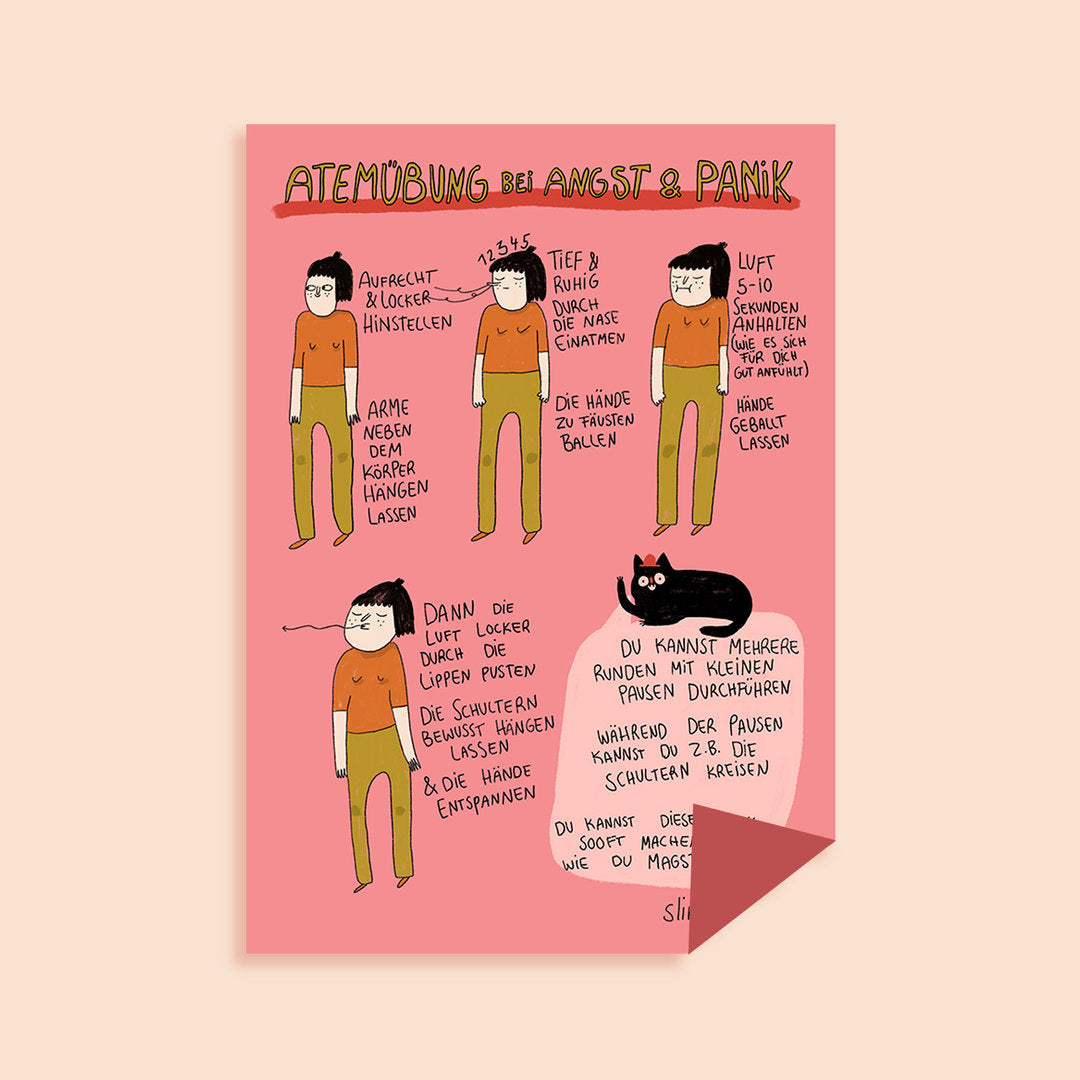 Angst&Panik Wendeprint A4 Rosa