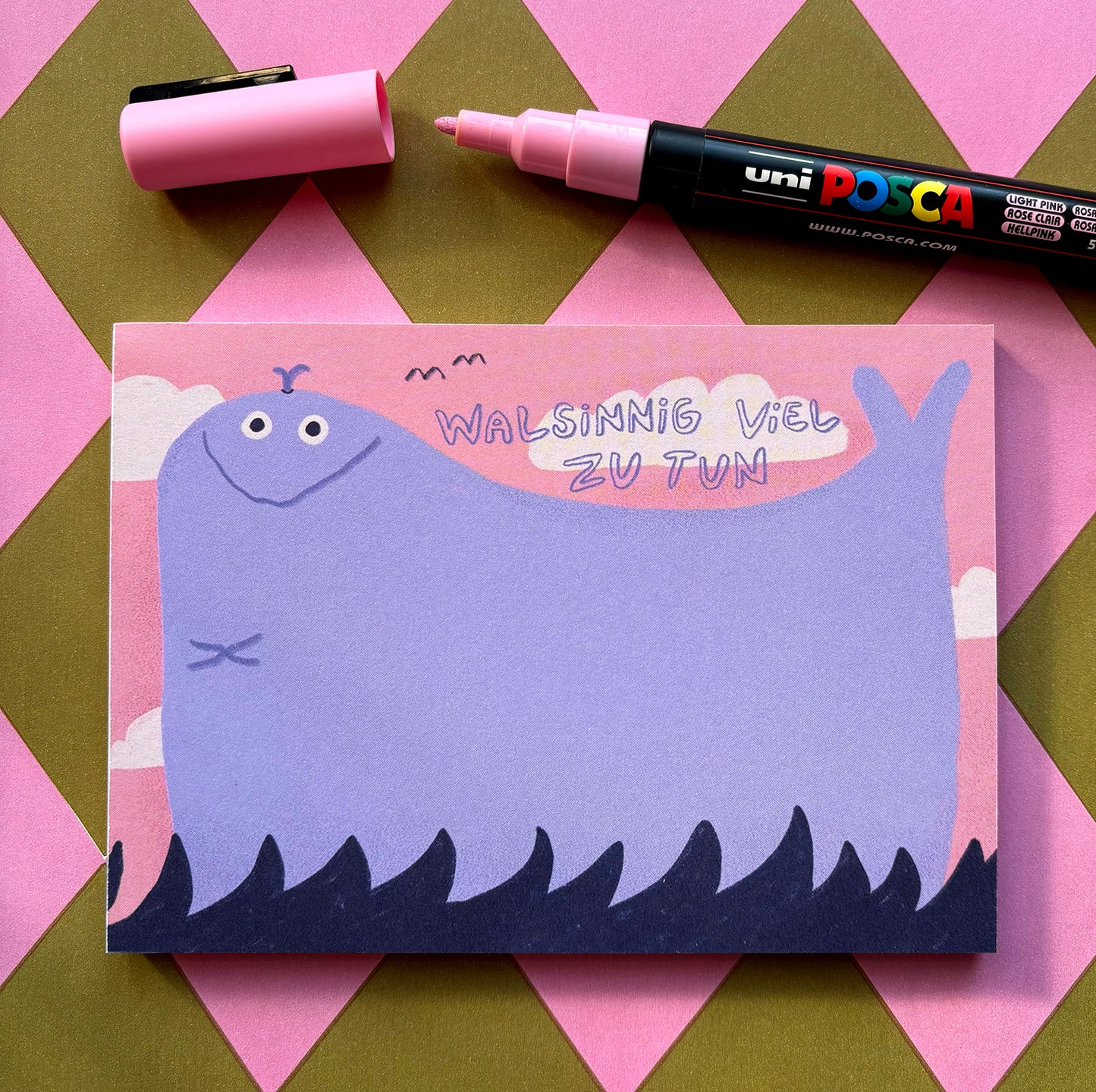 Walsinnig viel zu tun Block