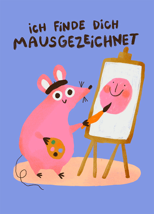 Postkarte 01 Mausgezeichnet