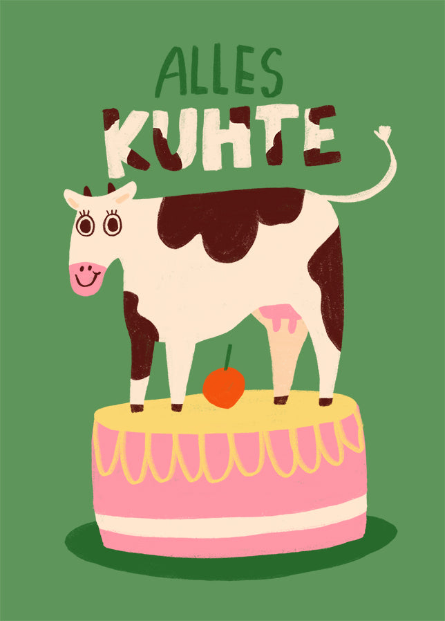 Postkarte 109 Alles Kuhte