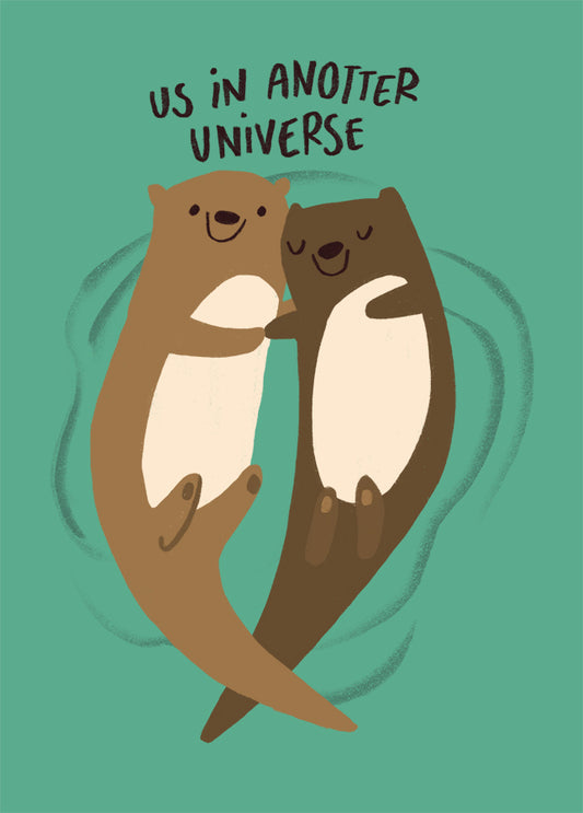 Postkarte 116 We In Anotter Universe