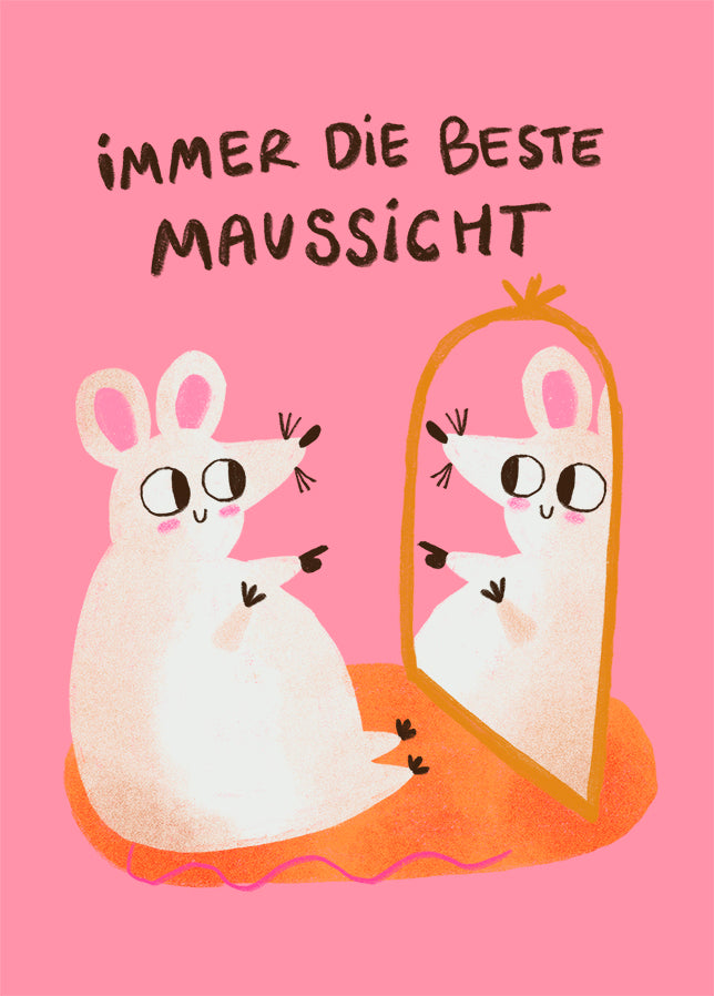 Postkarte 130 Beste Maussicht