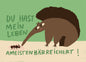 Postkarte 136 Ameistenbärreichert