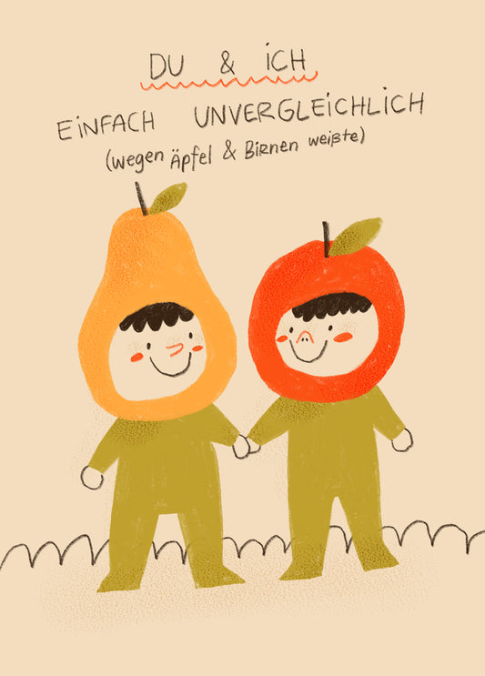 Postkarte 145 Einfach Unvergleichlich