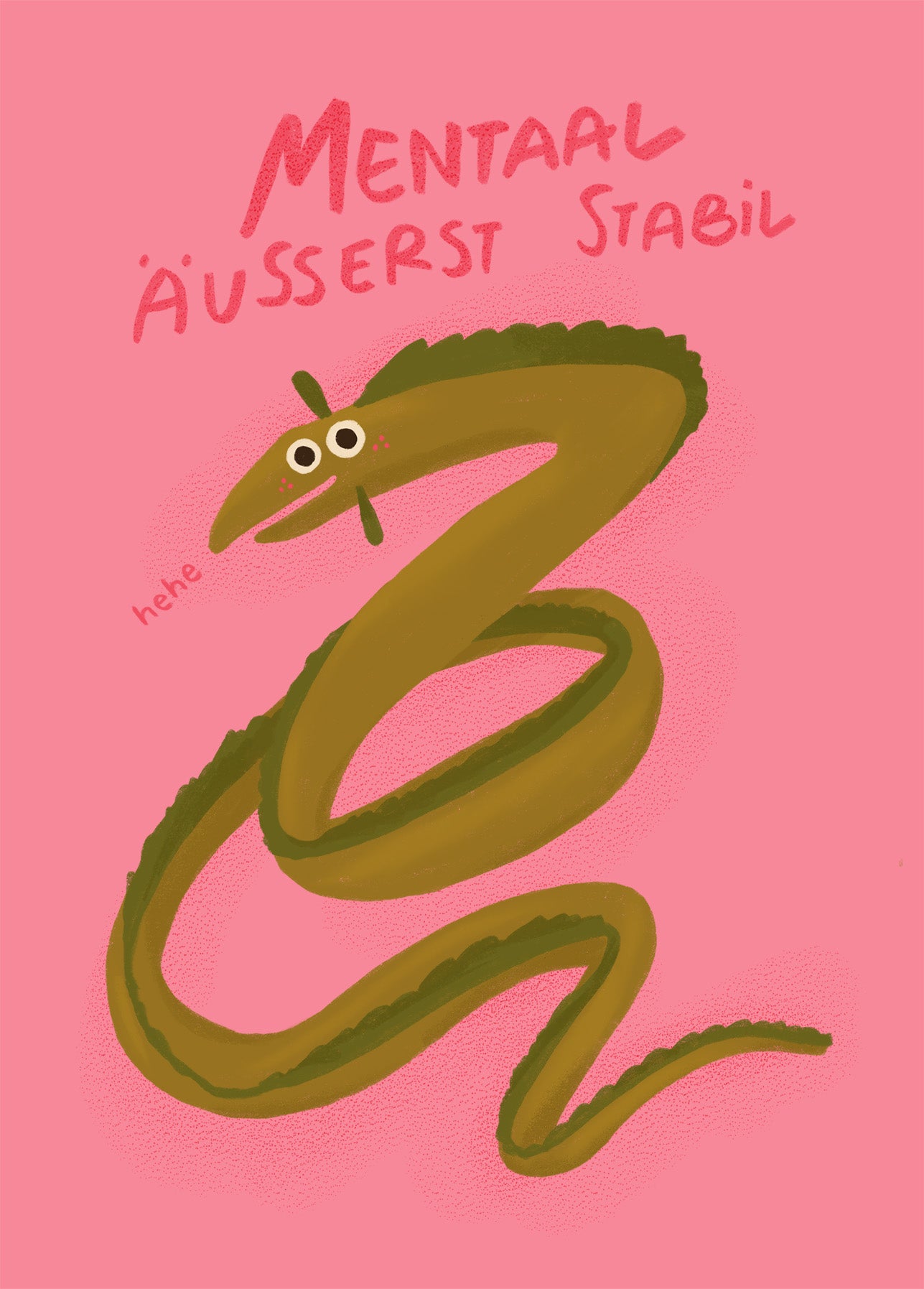 Postkarte 149 Mentaal Stabil