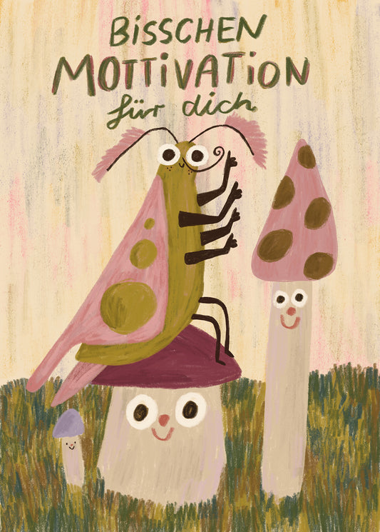 Postkarte 014 Mottivation