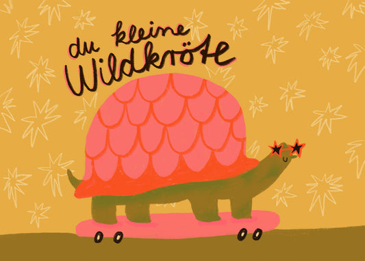 Postkarte 154 Du kleine Wildkröte