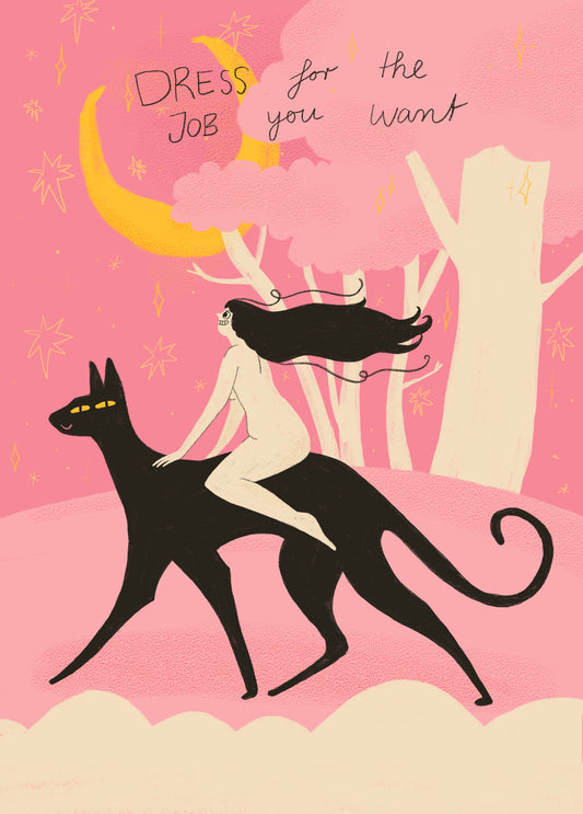 Postkarte 161 Dress for the Job You Want