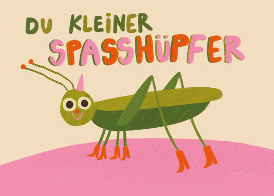 Postkarte 177 Spaßhüpfer