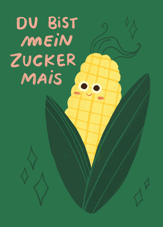Postkarte 191 Zuckermais