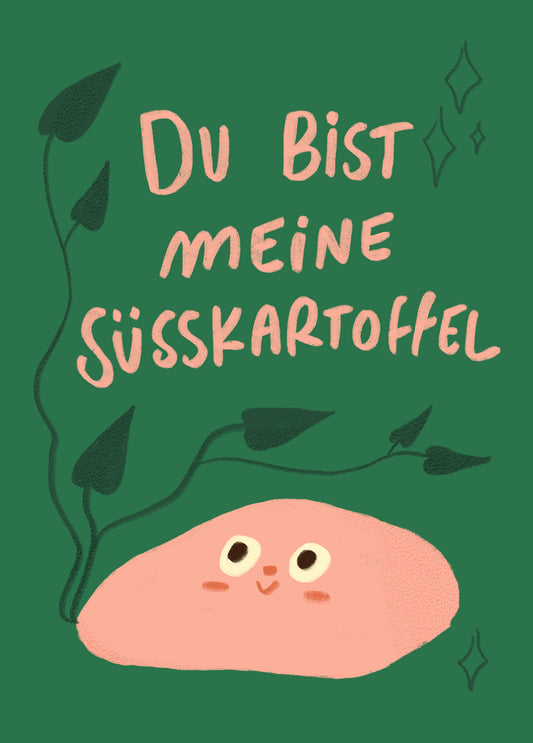 Postkarte 192 Süsskartoffel