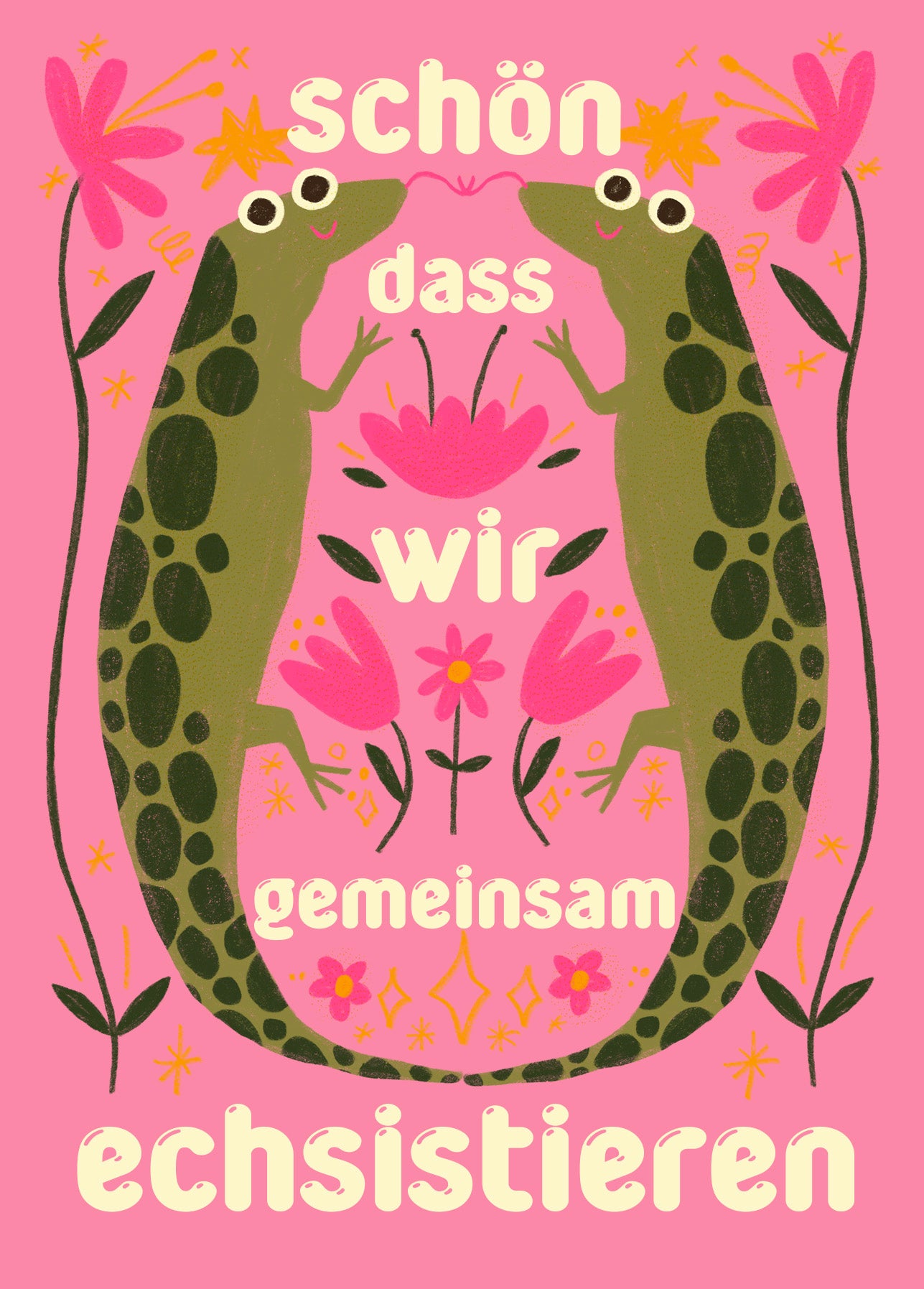 Postkarte 198 Echsistieren