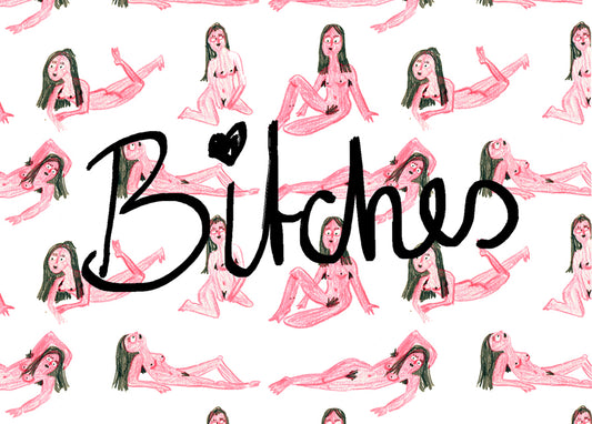 Postkarte 019 Bitches