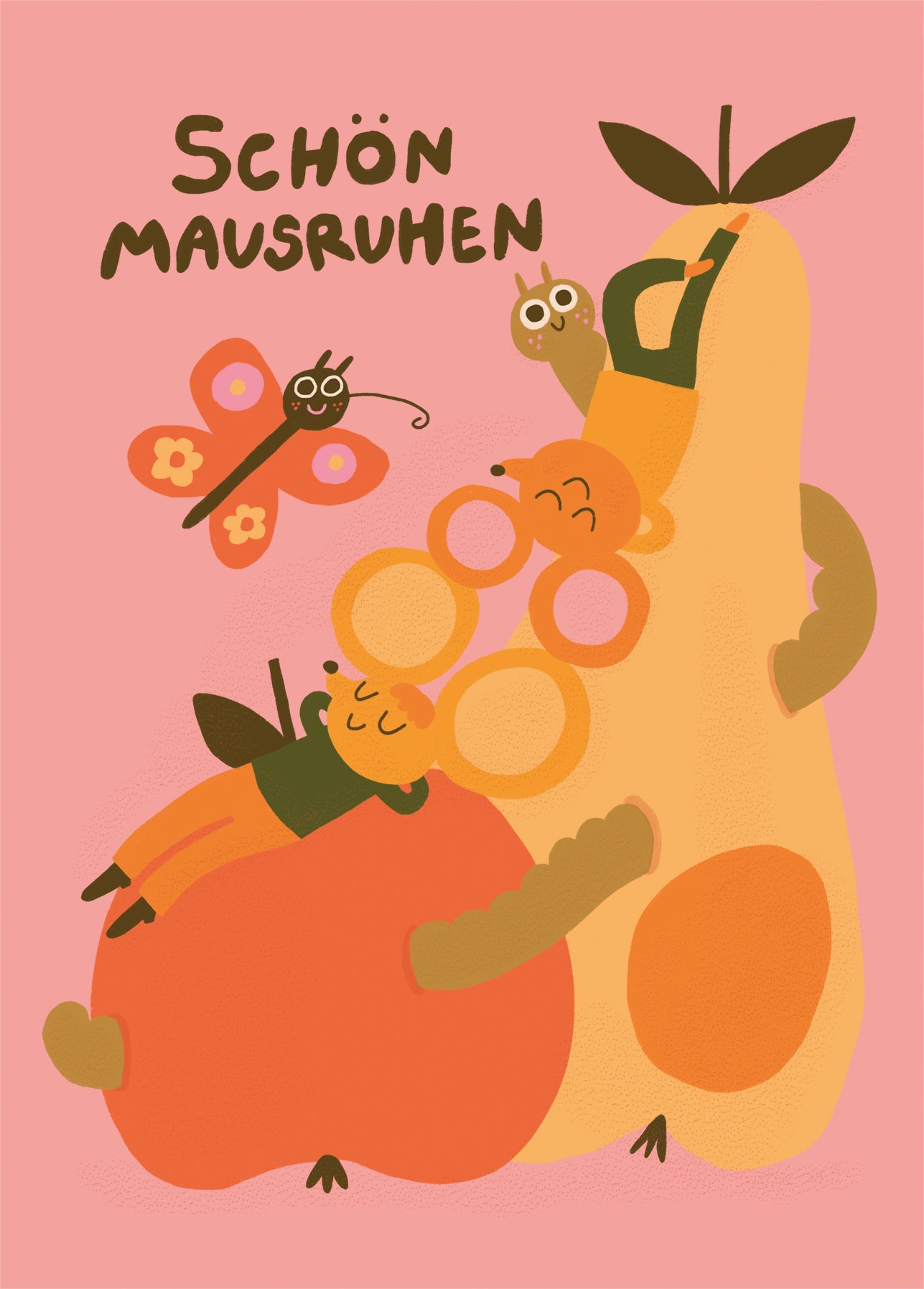 Postkarte 203 Schön Mausruhen