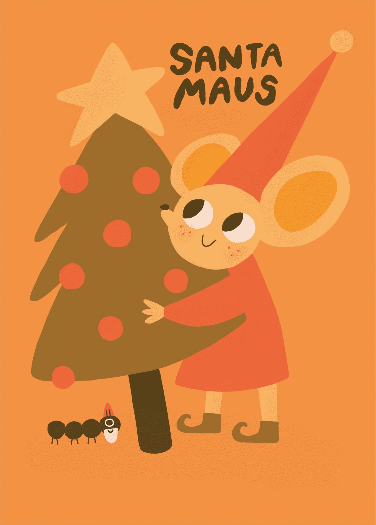 Postkarte 204 Santa Maus