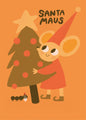 Postkarte 204 Santa Maus