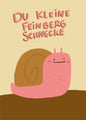 Postkarte 207 Feinbergschnecke