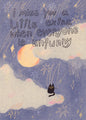 Postkarte 211 I Miss You a Little extra