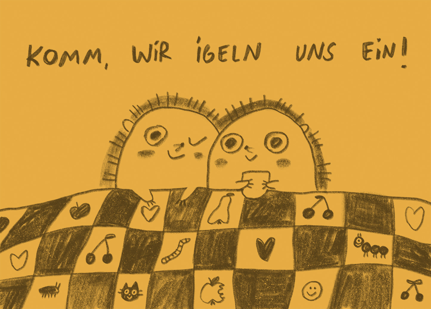 Postkarte 215 Einigeln