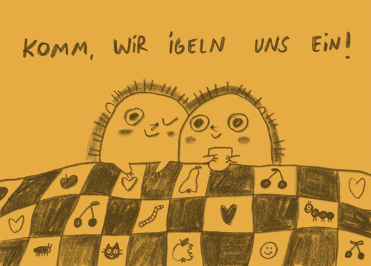 Postkarte 215 Einigeln