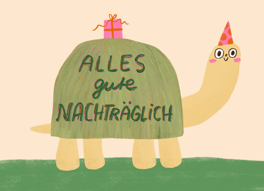 Postkarte 027 Alles Gute nachträglich