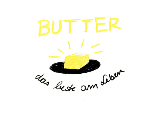 Postkarte 028 Butter