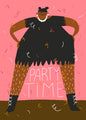 Postkarte 043 Party Time