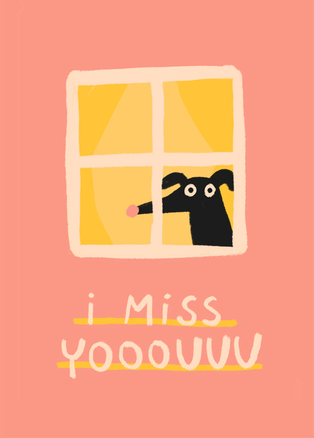 Postkarte 055 Miss Youuuu