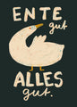 Postkarte 067 Ente gut