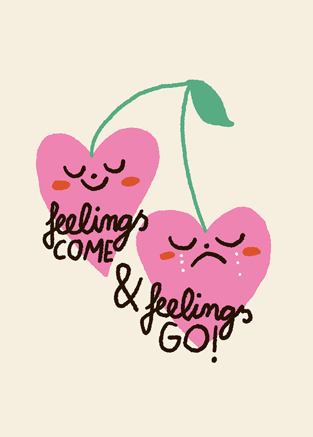 Postkarte 084 Feelings Come