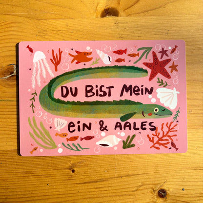 Frühstücksbrettchen Aal