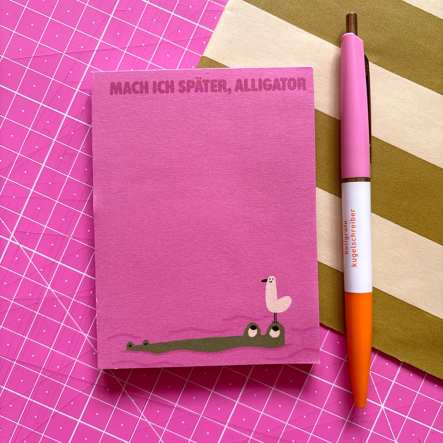 Mach ich Später Block