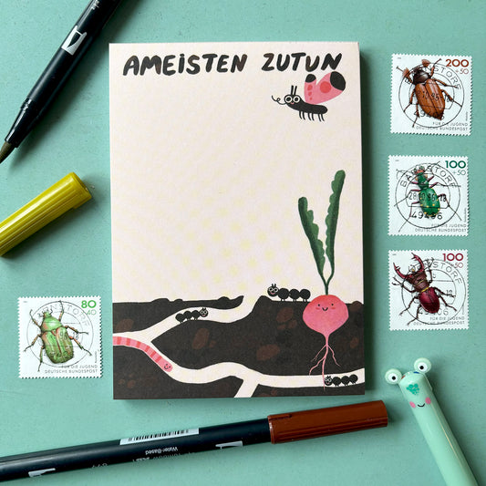 Ameisten Zu Tun Block