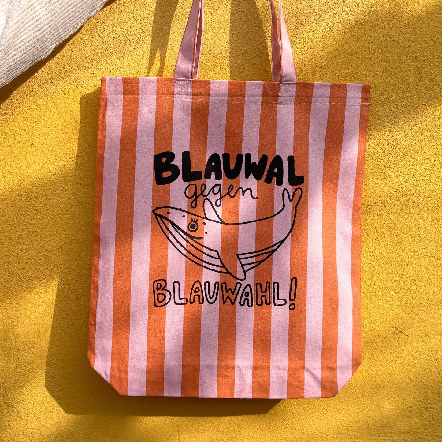 Blauwal gegen Blauwahl Beutel