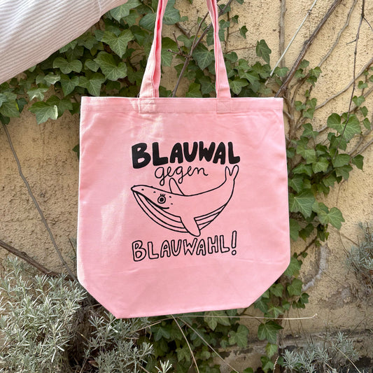 Blauwal gegen Blauwahl Beutel