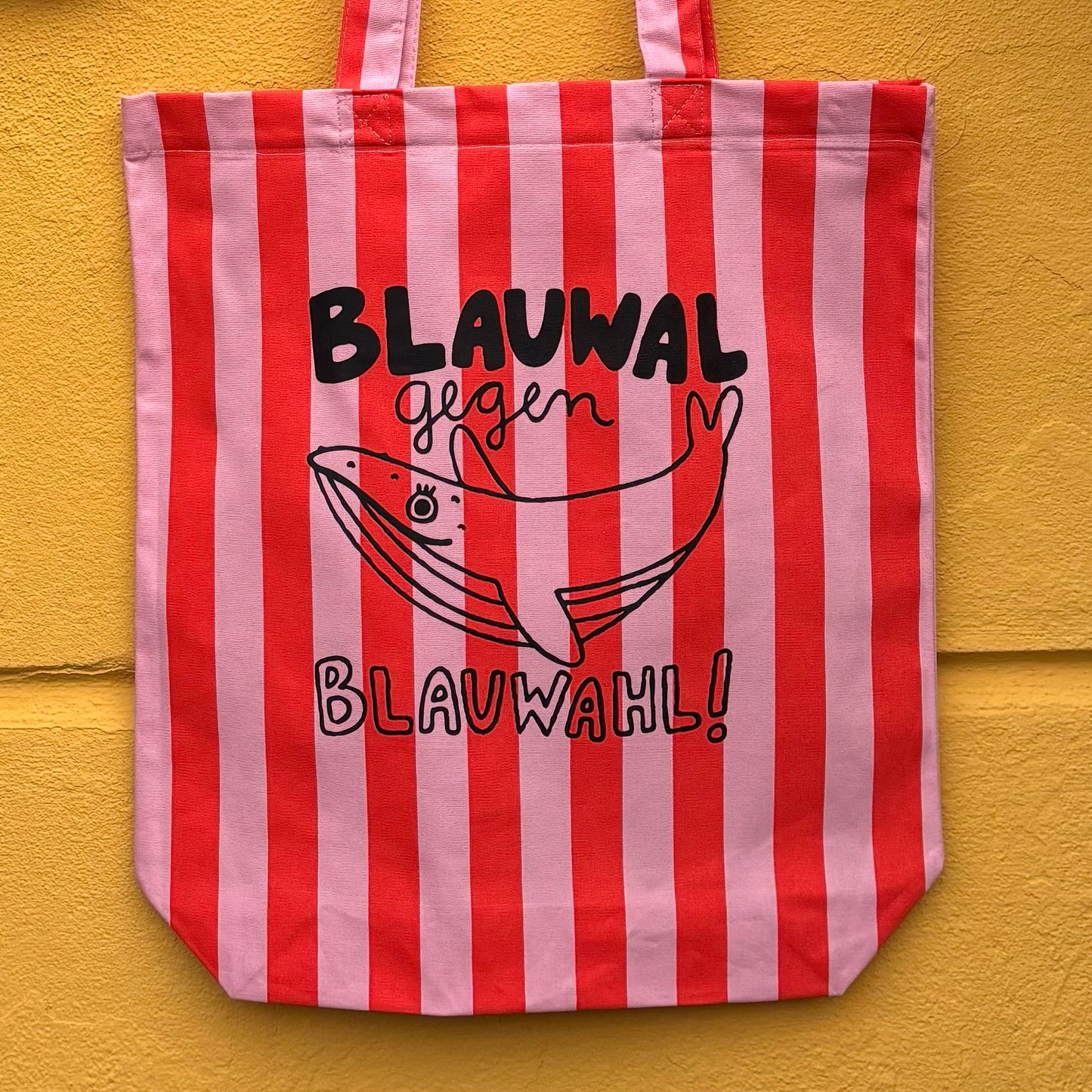 Blauwal gegen Blauwahl Beutel