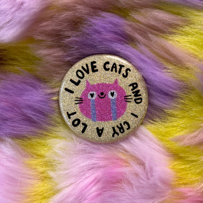 Crycat Button