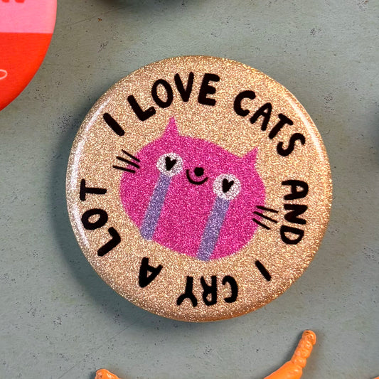 Crycat Button
