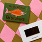 Frechlachs Holzmagnet