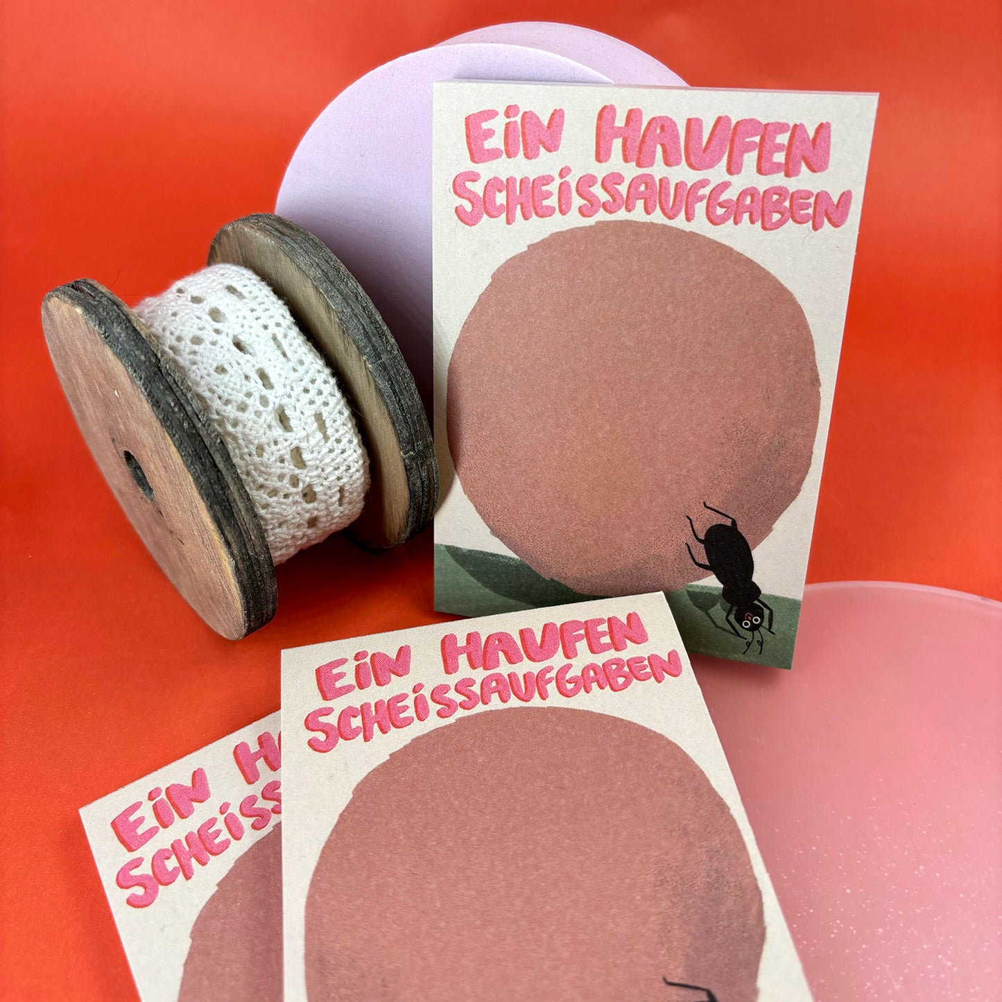 Haufen Scheissaufgaben Block