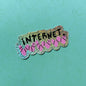 Internet Glitzer Sticker