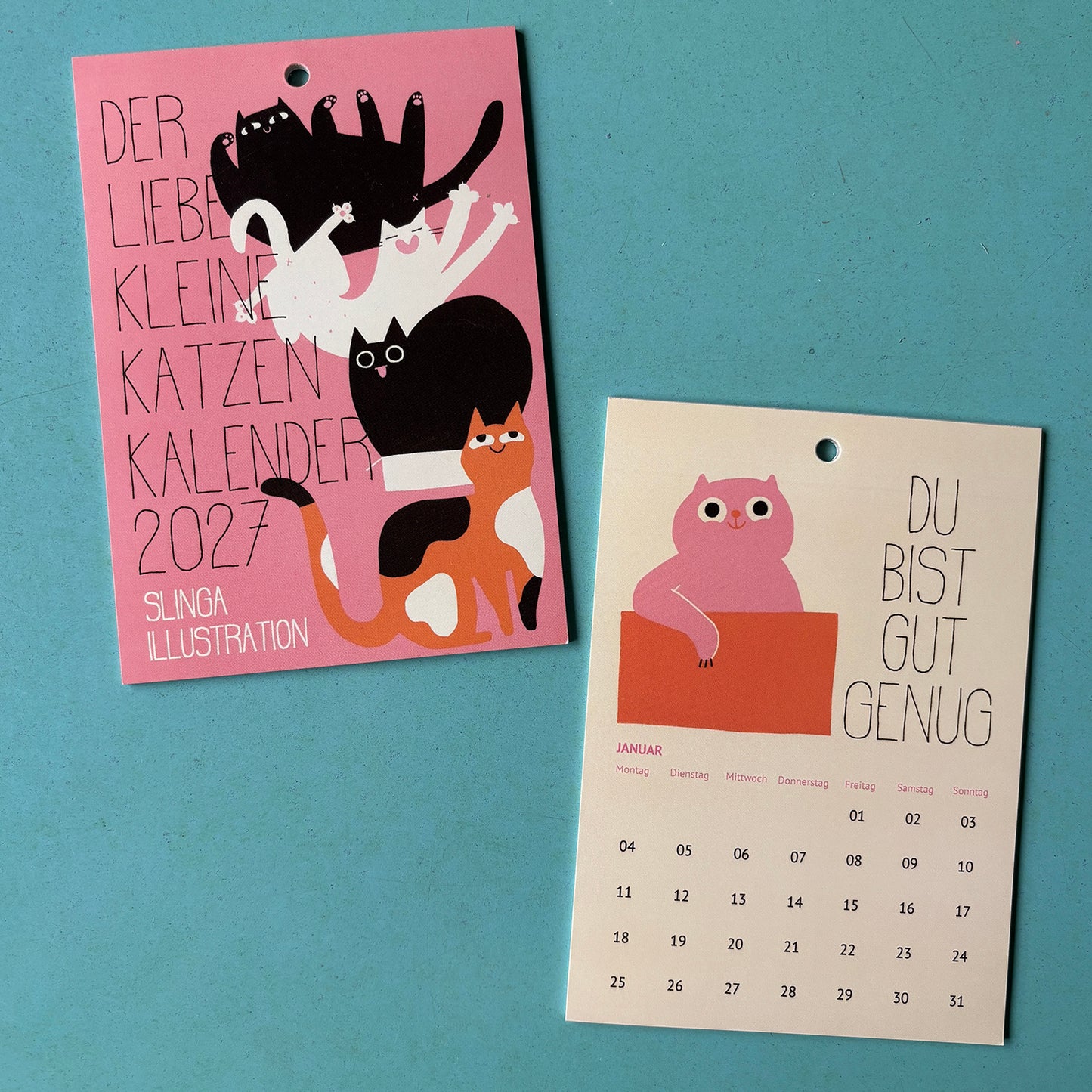 Der Liebe Kleine Katzen Abreisskalender 2027