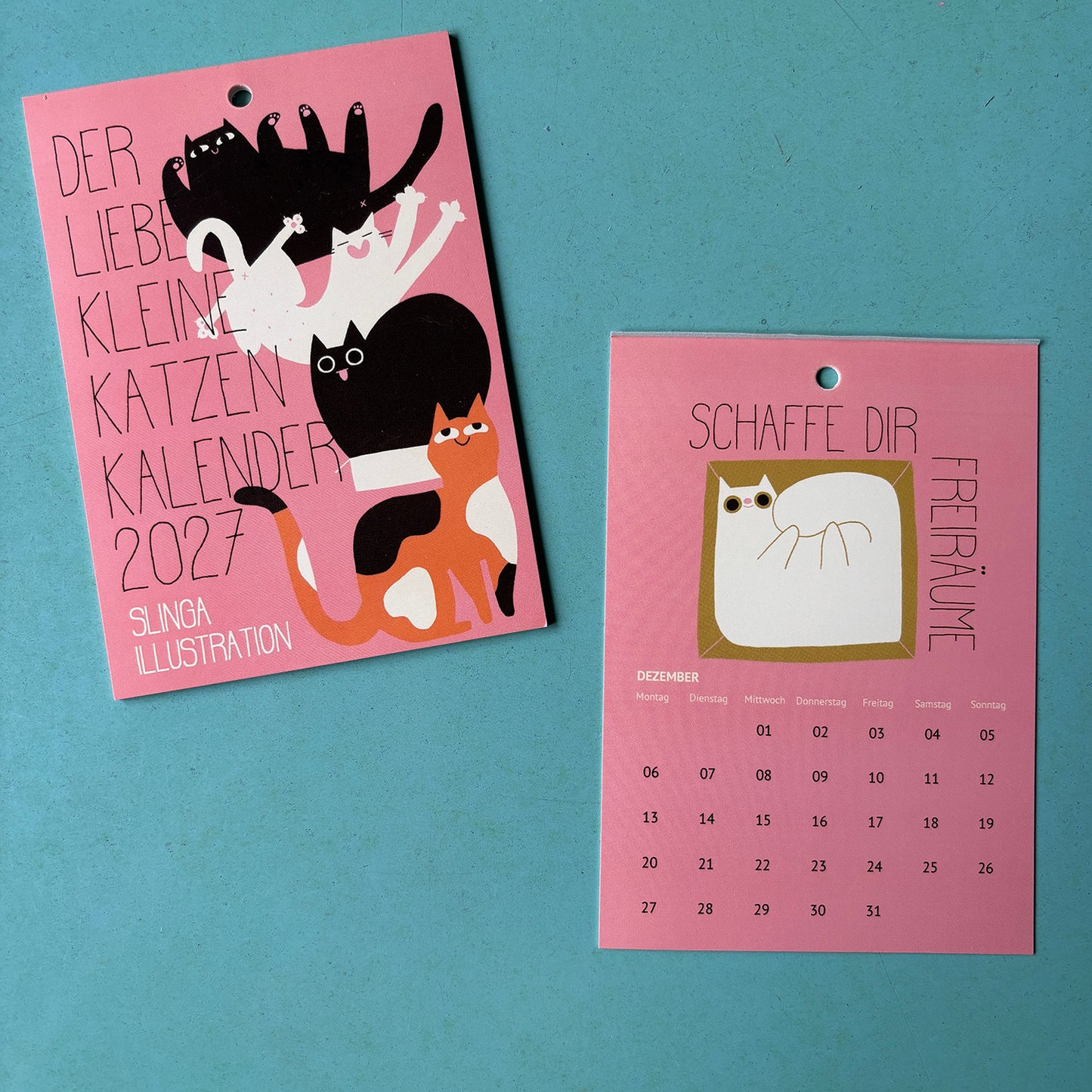 Der Liebe Kleine Katzen Abreisskalender 2027
