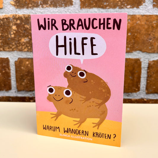 Warum wandern Kröten – Die Krötenbroschüre